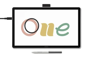 מסך גרפי Wacom One 14 עם עט – DTC141W0