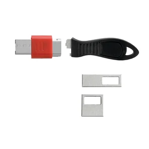 פתרון אבטחה למחשב Kensington USB Port Lock with Blockers – K67913WW