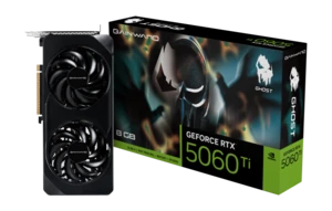 חבילת מעבד Intel Core i3-14100 + Gainward GeForce RTX 5060 Ti Ghost 8GB