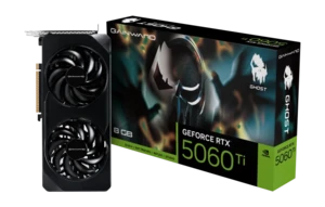 חבילת מעבד Intel Core Ultra 5 225 + Gainward GeForce RTX 5060 Ti Ghost 8GB