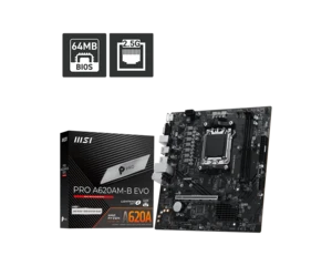 לוח אם MSI PRO A620AM-B EVO