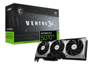 כרטיס מסך MSI RTX 5070 Ti 16G VENTUS 3X OC