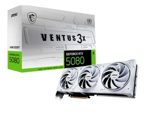 כרטיס מסך MSI RTX 5080 16G VENTUS 3X OC WHITE
