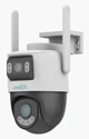 מצלמת אבטחה חיצונית כפולת עדשות 5MP+5MP Uniarch Uho-P2S-M55F34