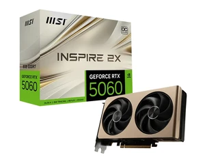 כרטיס מסך MSI GeForce RTX 5060 8G INSPIRE 2X OC
