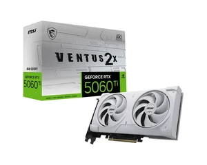 כרטיס מסך MSI GeForce RTX 5060 Ti 8G VENTUS 2X OC WHITE PLUS