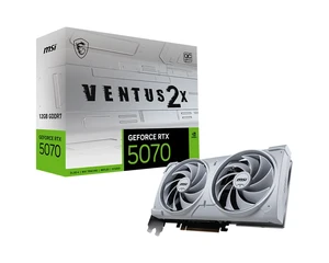 כרטיס מסך MSI GeForce RTX 5070 12G VENTUS 2X OC WHITE