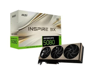 כרטיס מסך MSI GeForce RTX 5080 16G INSPIRE 3X OC