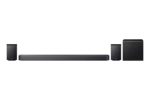 מקרן קול Samsung HW-Q930H עם 9.1.4 ערוצים, סאב וופר אלחוטי ורמקולים אחוריים