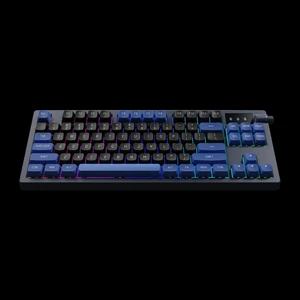 מקלדת גיימינג מכנית GAMDIAS HERMES E7 עם RGB ומתגים אדומים