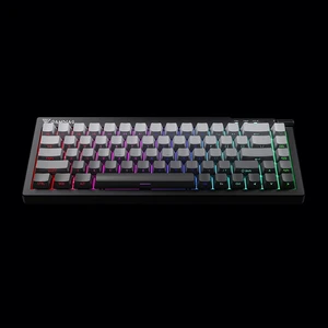 מקלדת גיימינג מכנית GAMDIAS HERMES E8 עם RGB ומתגים אדומים