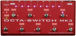 קונטרולר מיתוג לפדאלים Carl Martin Octa-Switch MK3