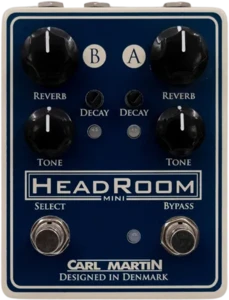 פדאל ריוורב לגיטרה Carl Martin Mini Headroom