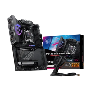 לוח אם MSI MPG X870E CARBON MAX WIFI ‏AM5 DDR5 Wi-Fi 7