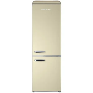 מקרר רטרו Mont Blanc MBR-410DF-BEJ ‏300 ליטר בז׳ מקפיא תחתון