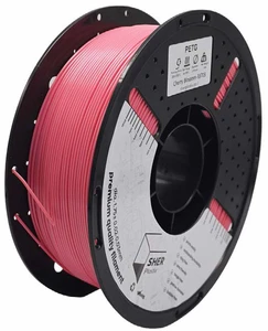 פילמנט SHER Plastix PETG – ורוד פריחת הדובדבן | מארז מ־5 סלילים
