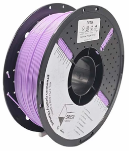 פילמנט SHER Plastix PETG – סגול לבנדר | מארז מ־5 סלילים