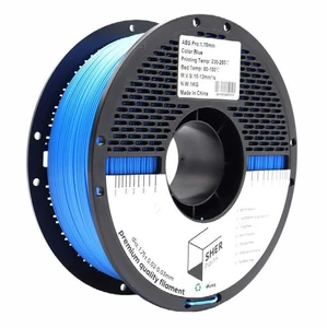 פילמנט SHER Plastix ABS – כחול | מארז מ־5 סלילים