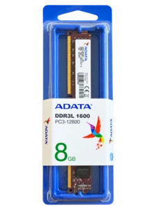זיכרון למחשב נייח ADATA ‏8GB DDR3L 1600MHz CL11 VLP